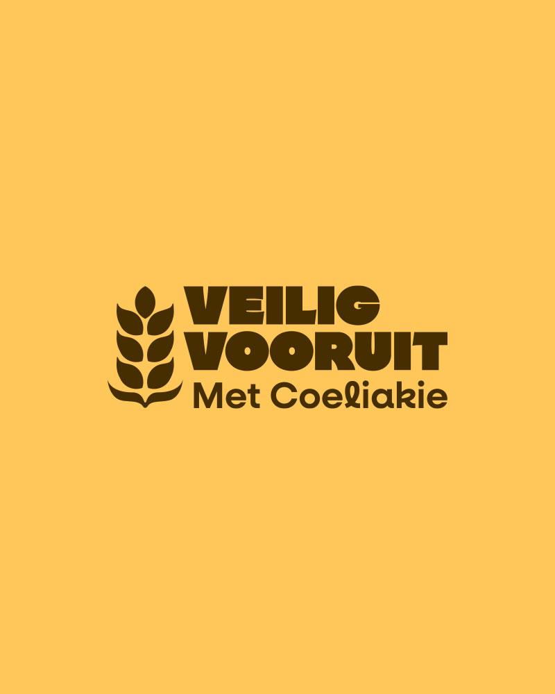 Logo veilig vooruit bewustwordingscampagne coeliakie horeca