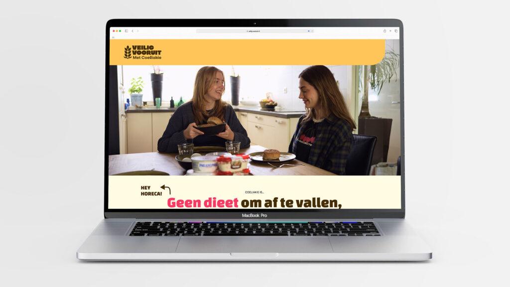 Website pagina veilig vooruit bewustwordingscampagne coeliakie horeca